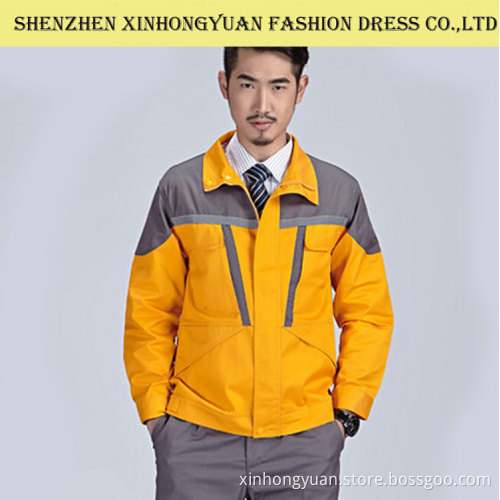 custom high quality cheap cotton polyester workwear working uniform